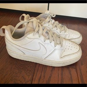 White Nike; size 4